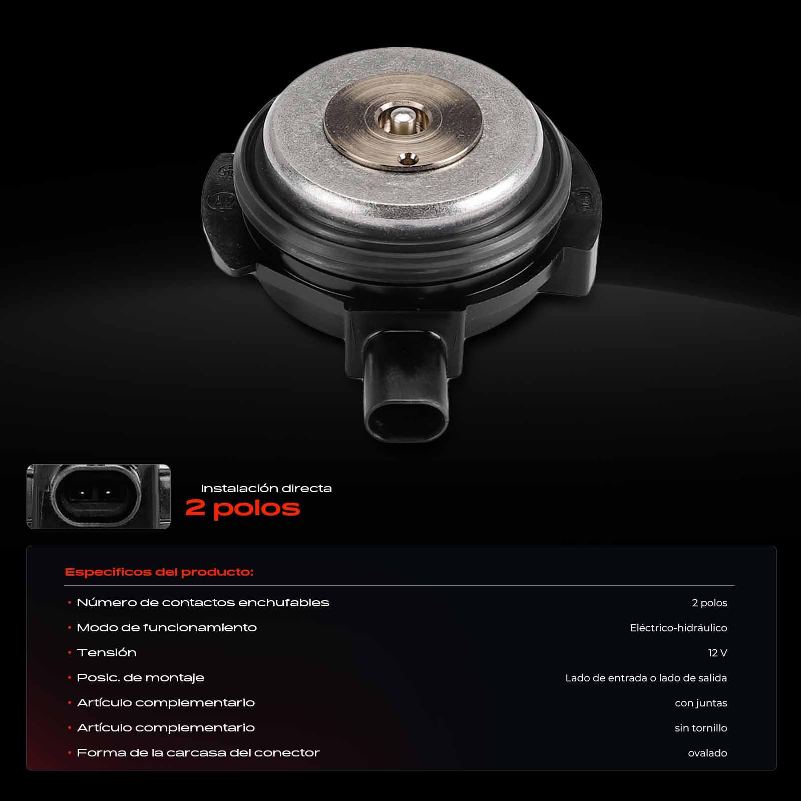 Frankberg Ajuste del árbol de levas de la válvula central VVT354 | Compatible con: Serie 3 Touring G21 G81, 6 Gran Turismo G32, Serie 7 G11 G12, M.i.n.i Convertible F57