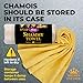 Premium 2pk Mini +1 Free Shammy Cloth for Car Drying - 17”x13” - Super Absorbent Chamois Towel for Car - Scratch-Free, Reusable & Soft