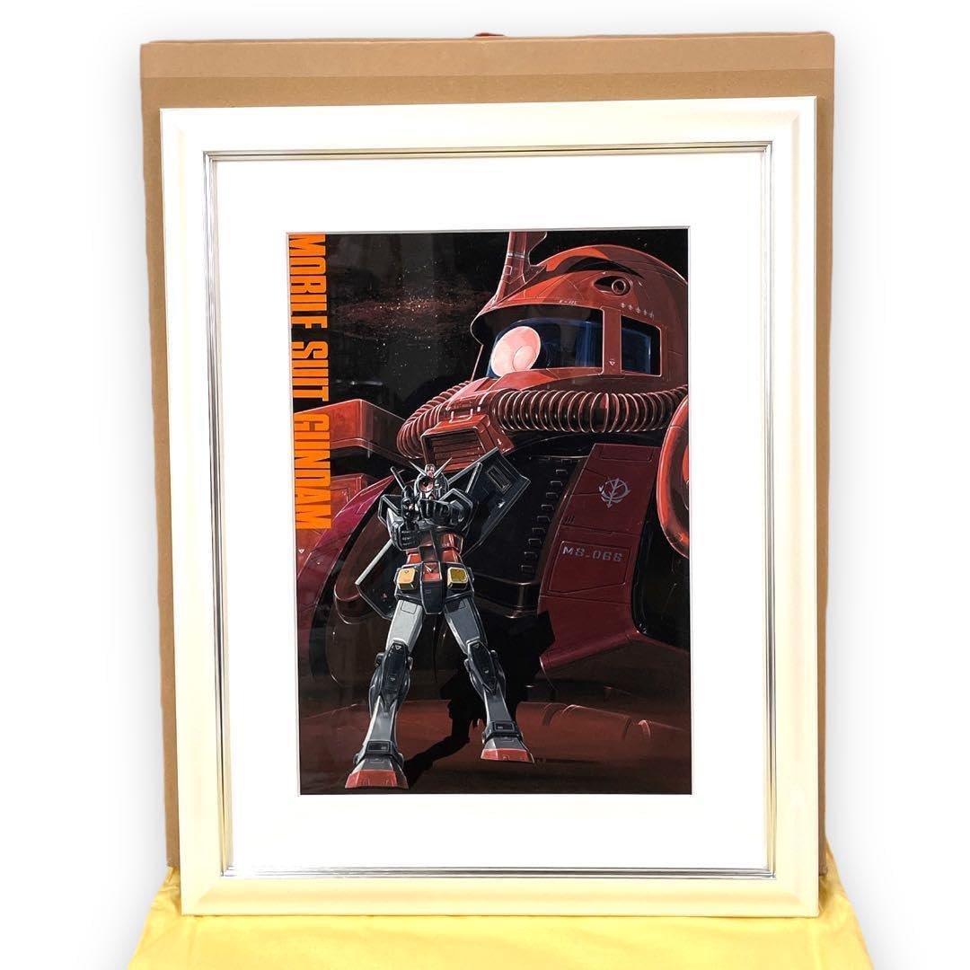 ガンダムVISAカード 複製原画 大河原邦男先生 直筆サイン入り (新品未使用) ガンダムVISAカード 複製原画 大河原邦男先生 直筆サイン入り