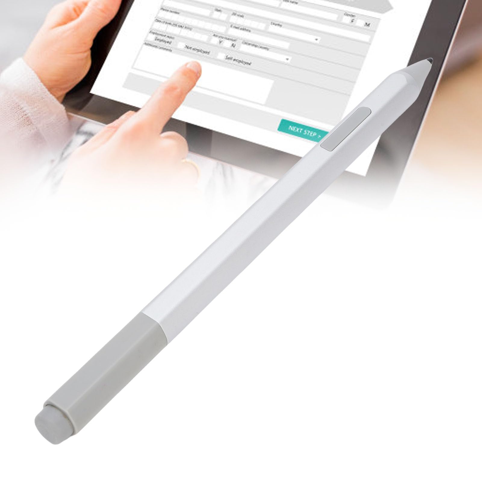 Lápiz Lápida, Pluma Digital de Tableta con 4096 Niveles de Presión Ajuste Magnético Rechazo de Palma de Rechazo para la Superficie Pro 8 7 X Laptop de Libros