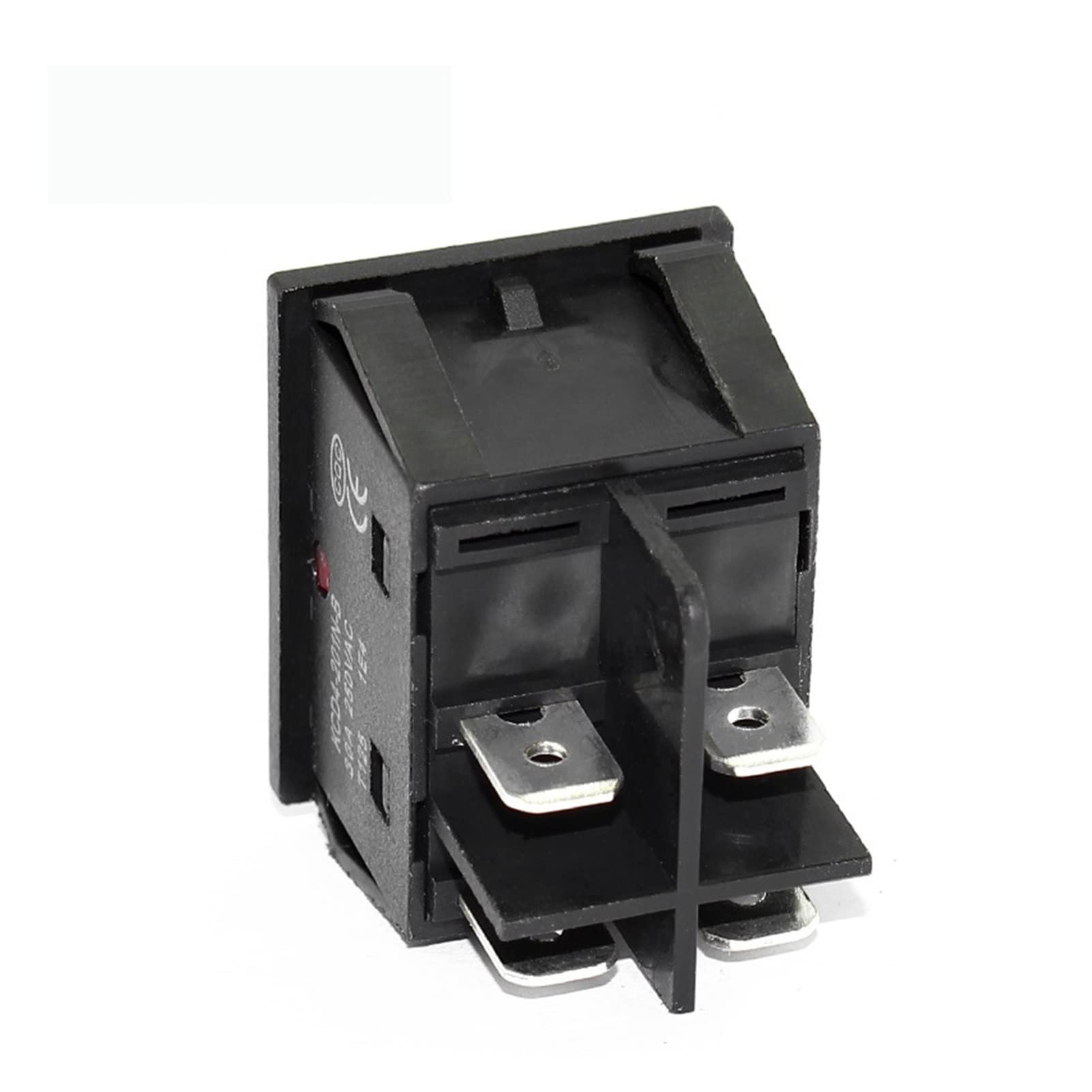 Interruttore a bilanciere On Off on on 30A/250V 16A/250V Heavy Duty 4 pin t85 Interruttore a bilanciere con luce 12V 24V 110V 220V 380V (Color : Rot, Size : 12V