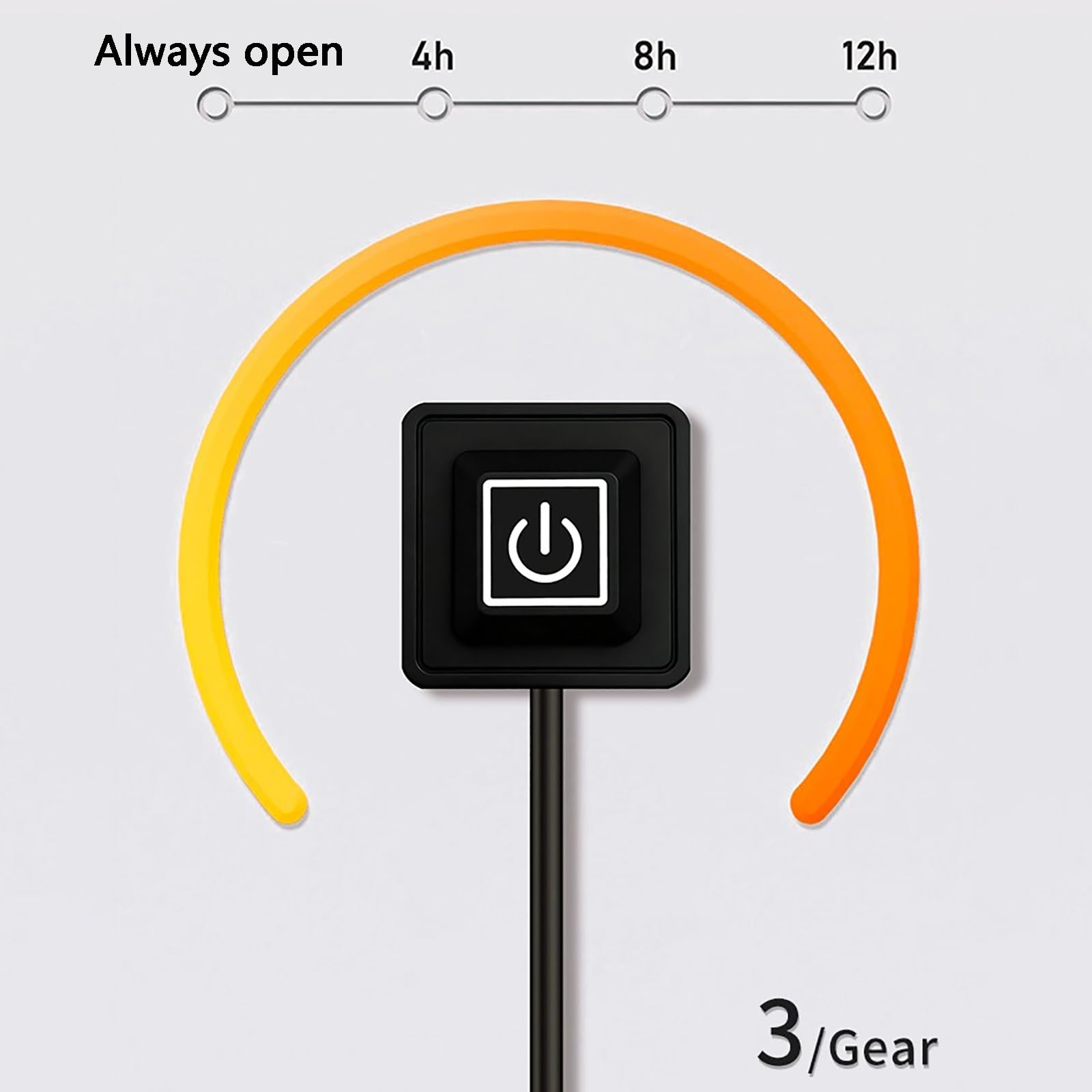 Calore per Animali Domestici, Ricarica USB, con 3 Temperature e Timer, Morbida Confortevole(Brown)