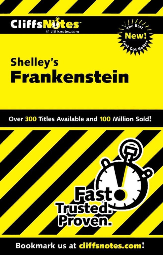 CliffsNotes on Shelley's Frankenstein (Cliffsnotes Literature Guides)