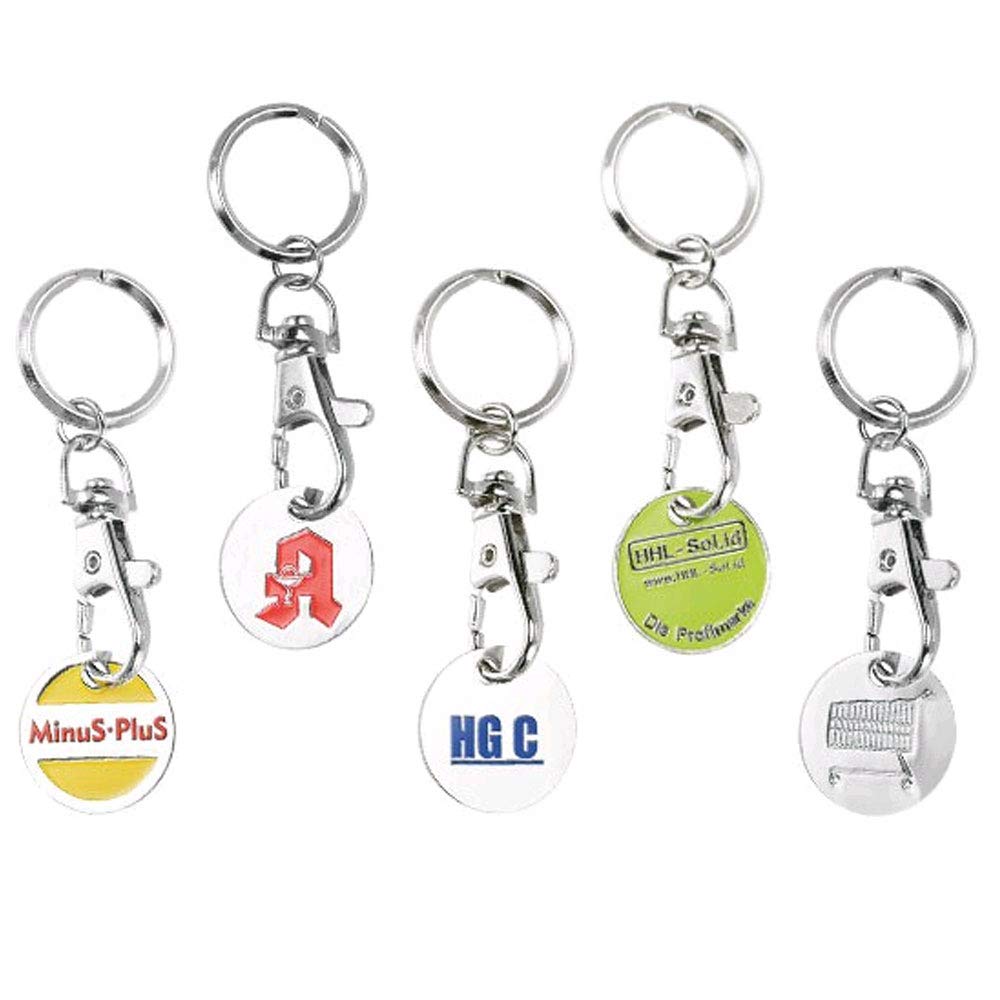 Lot De 100 Mousquetons Et Anneaux Porte-clés Rotatifs - Alliage Zinc Argenté, Rotation 360° - Pour DIY, Bijoux, Macramé