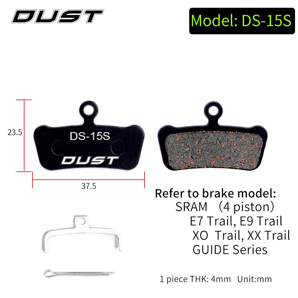 TRIPLE EIGHT Pastillas de disco Avid Elixir Trail X0/X9/X7/SRAM Guide R Pastilla