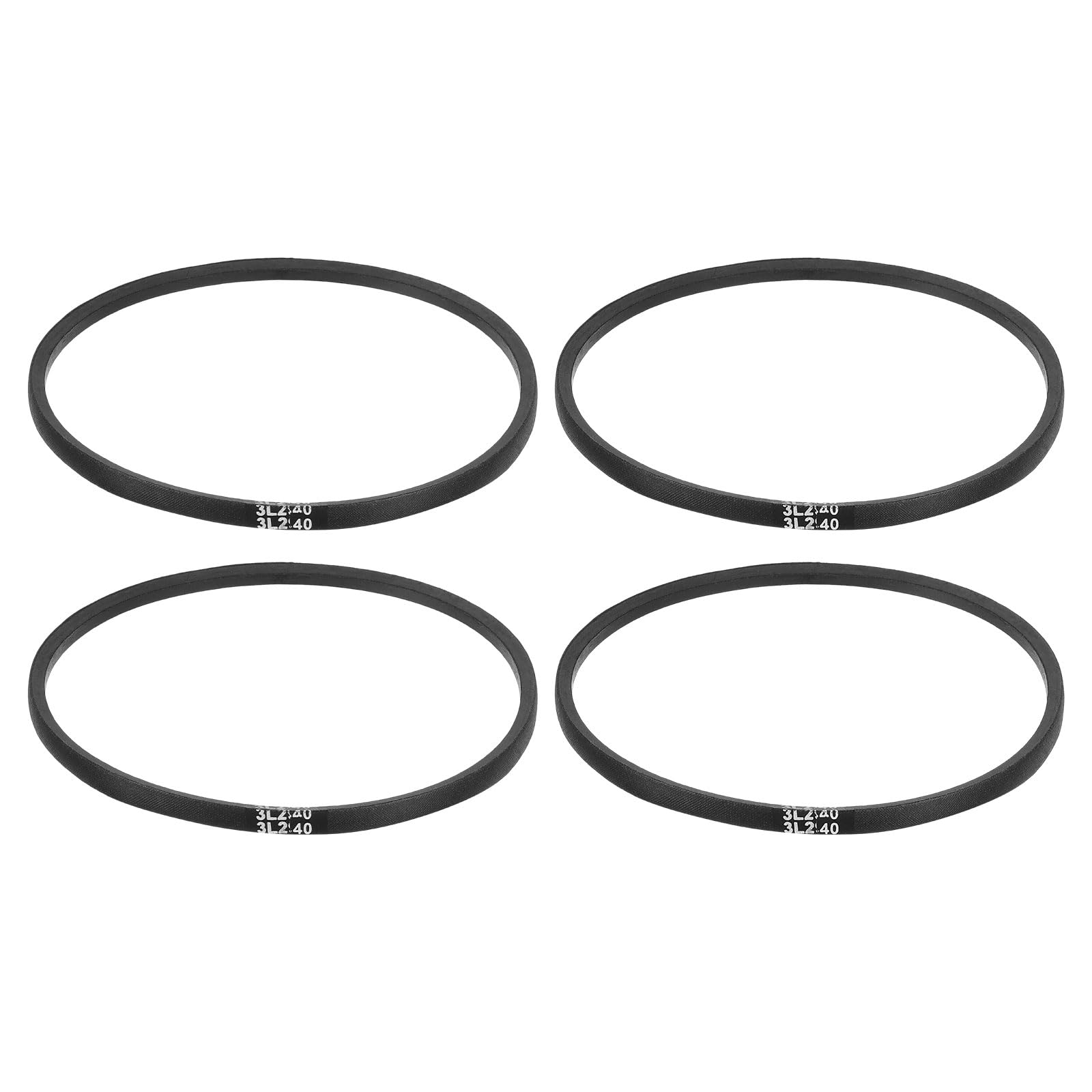 uxcell 3L240 Classic Wrapped Rubber V-Belt, 24"(610mm) Outside Circumference, 3L Profile V Belt 3/8" Width 7/32" Height — view 183