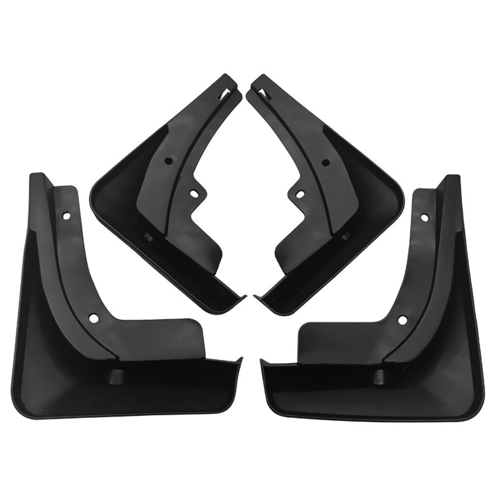 CDQSB 4 Pcs Car Mud Flaps for Cadillac CT4 2020-2021, Front Rear Fenders Splashproof Splash Guards Mudflaps Protects Accessories