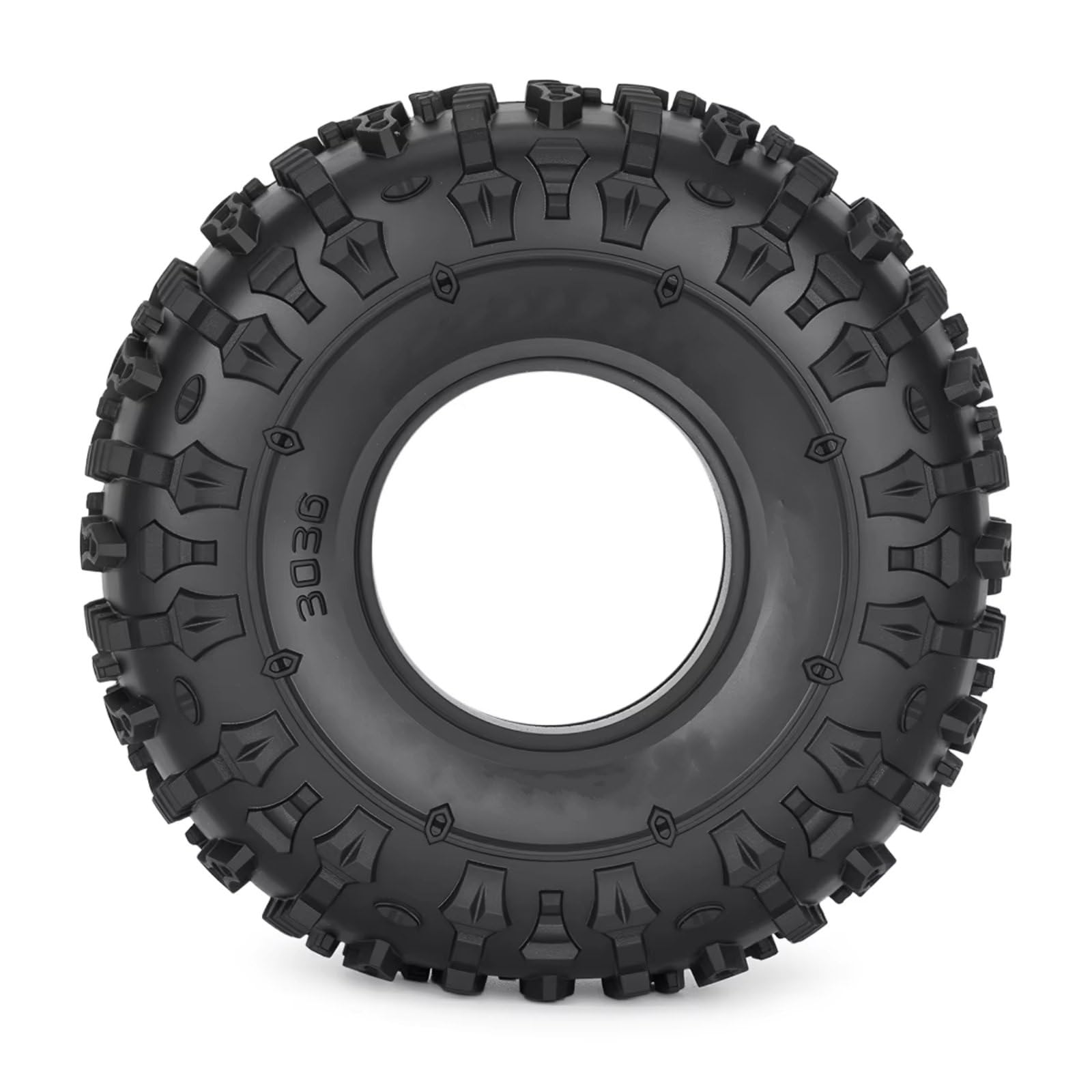 Neumáticos sobre Orugas 123Mm para Axial para SCX10 90046 1/10 RC