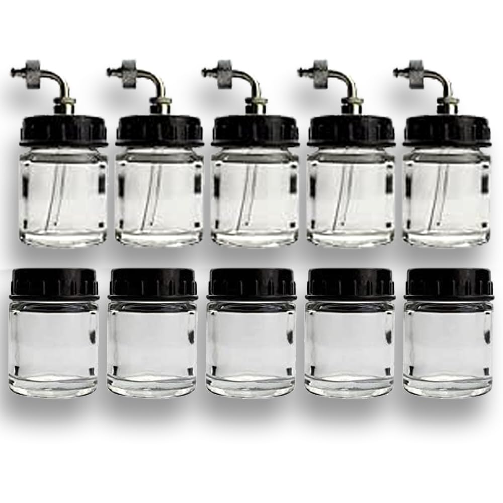 Airbrush-Set mit 4-bar Kompressor – Airbrush- & Lackierpistolen, Komplett-Set für Tattoo, Kunst, Malerei | Nadeln & Düsen | Dual-Set mit Manometer & Luftfilter