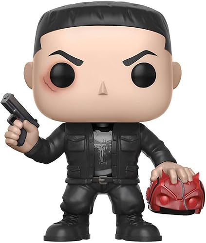 Miniatura 7 de Muñeco con cabeza en movimiento de Funko POP Figura de acción de Daredevil Estándar Negro