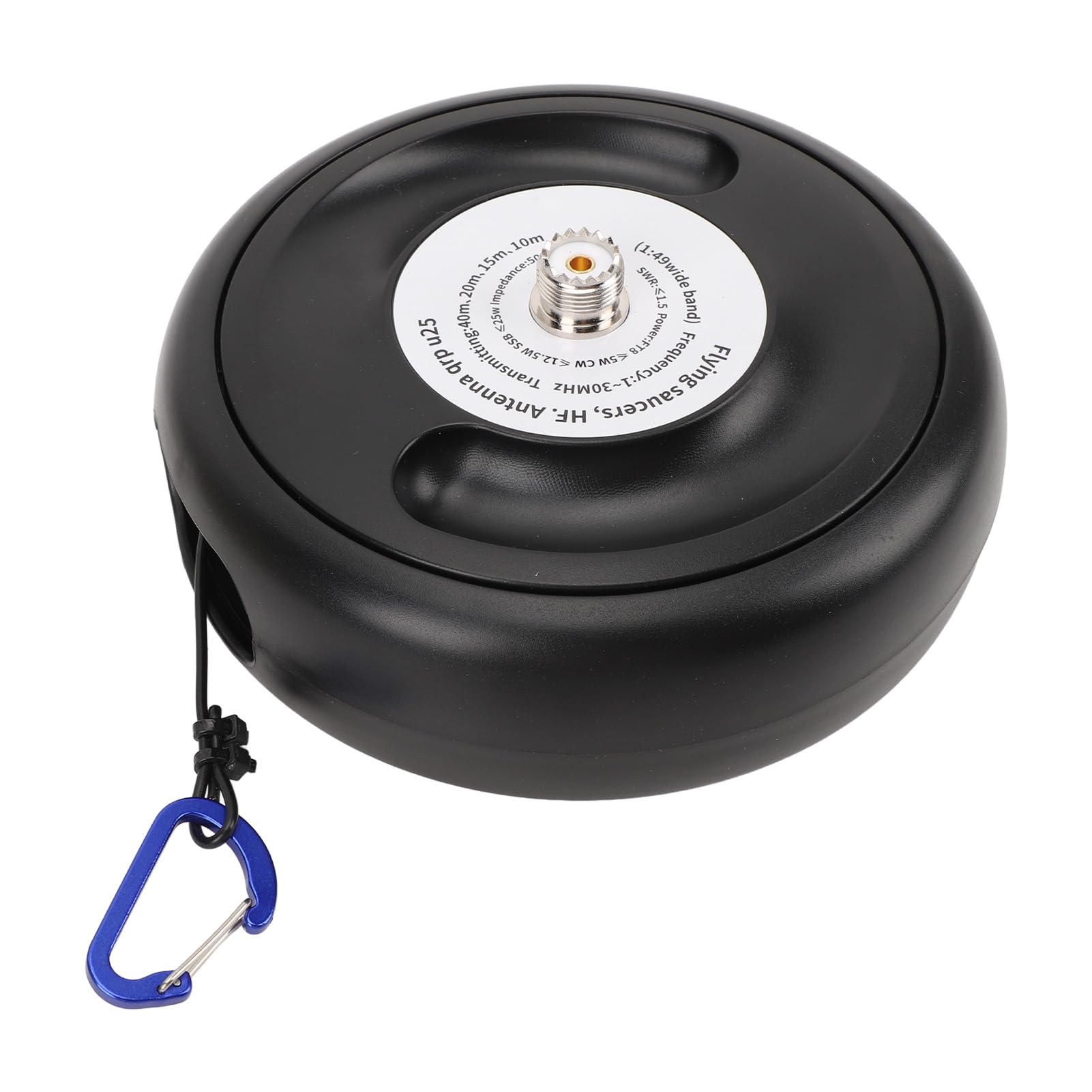 Luocute Przenośne Krótkie Anteny, 1:49 Balun Converter 1 do 30 MHz HF QRP SSB z Materiałem PVC Premium do Poprawy Odbioru na świeżym Powietrzu