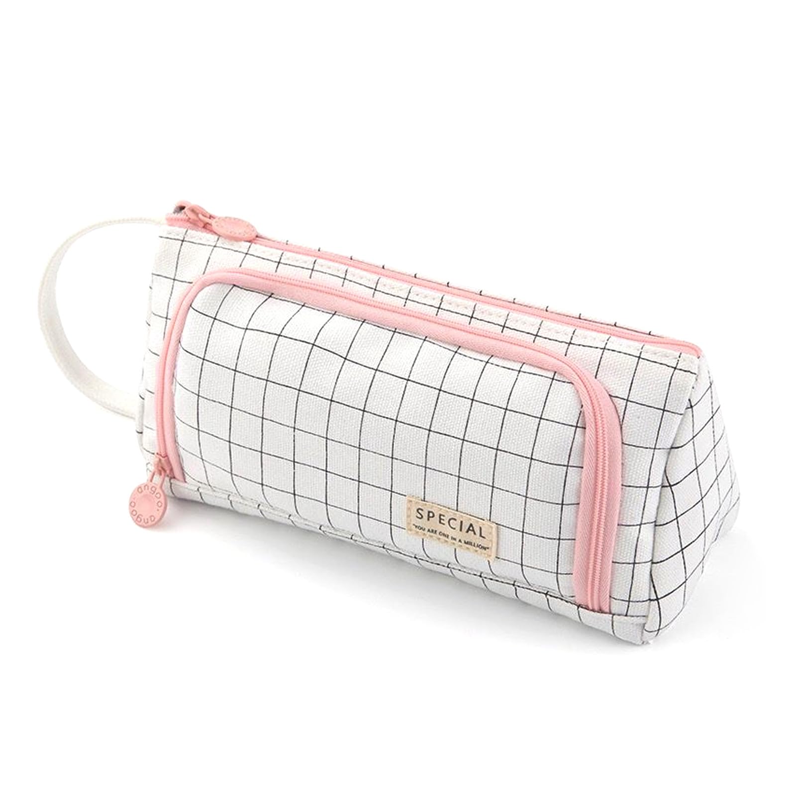 Big Capacity Pencil Case Large Pencil Pen Pouch Bag High Storage Case Middle School College Office Organizer for Student Teens Girls Adults