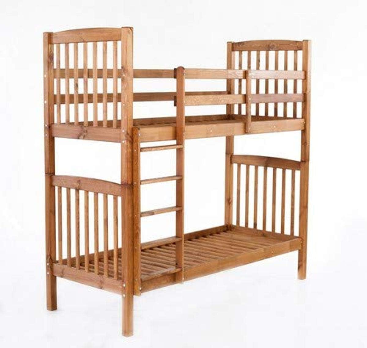 AmbientehomeWood, brown, Twin-Bed