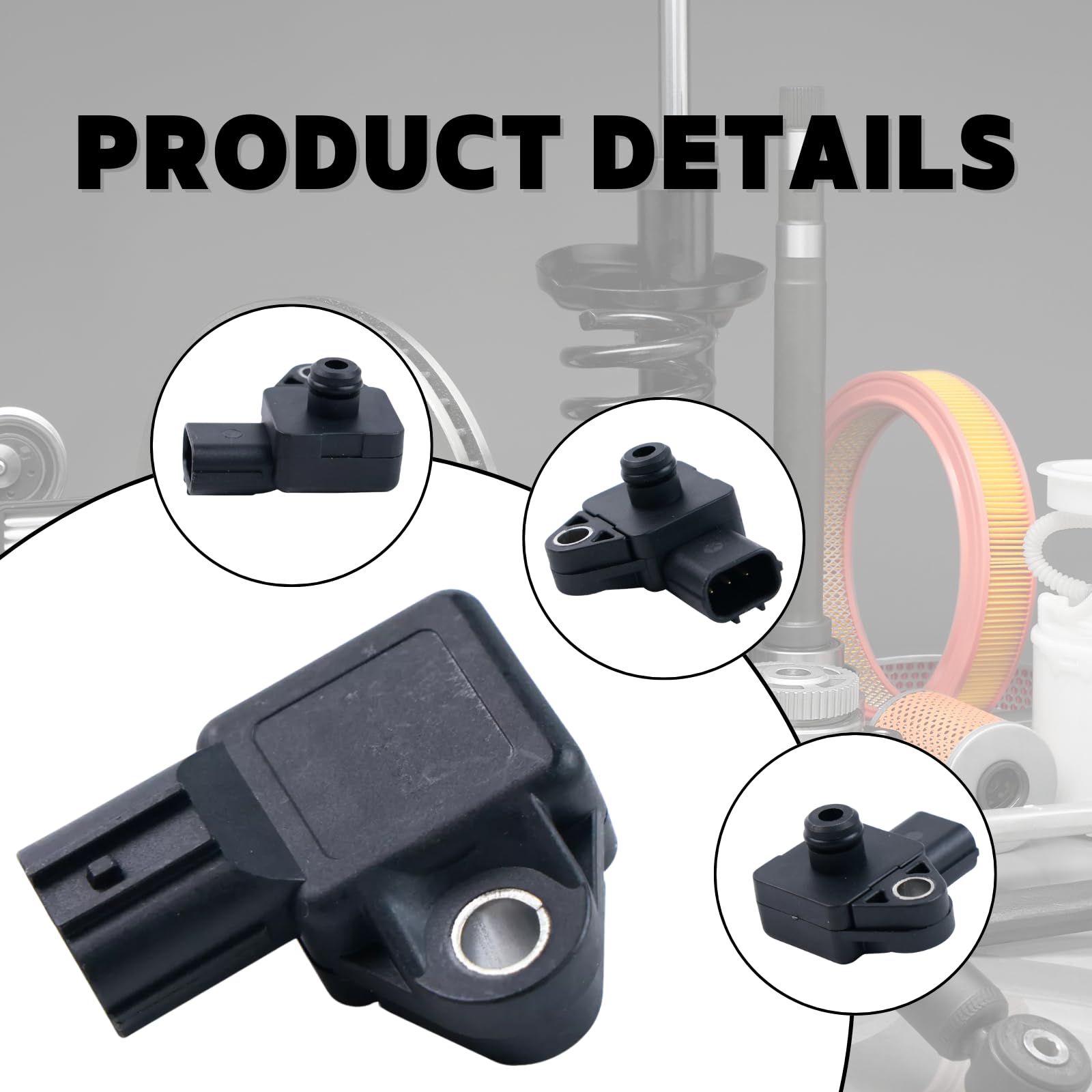 Honda Accord Sensor MAP Sensor 37830-P05-A01 Replacement For Honda Accord Civic CR-V &amp; Acura Integra TL - Manifold Absolute Pressure Sensor Honda Accord MAP Sensor