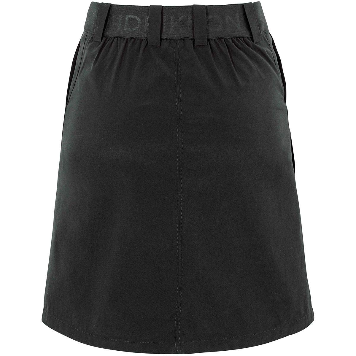 Didriksons Liv - Falda para mujer, color negro, talla 42