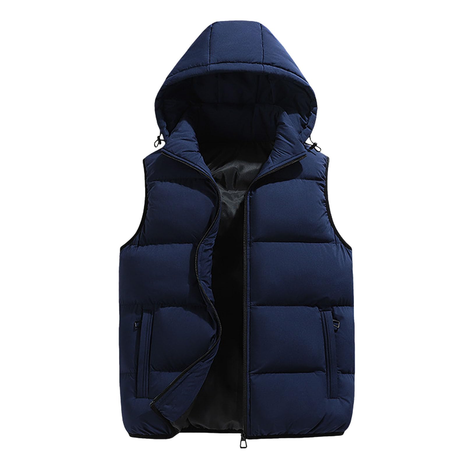 Gilet Uomo Invernale Imbottito, Smanicato Uomo Gilet Invernale Trapuntato Caldo Senza Maniche Piumino Antivento Caldo Imbottito Gilet Trapuntato Uomo Giacca Senza Maniche Uomo Gilet Smanicato Uomo