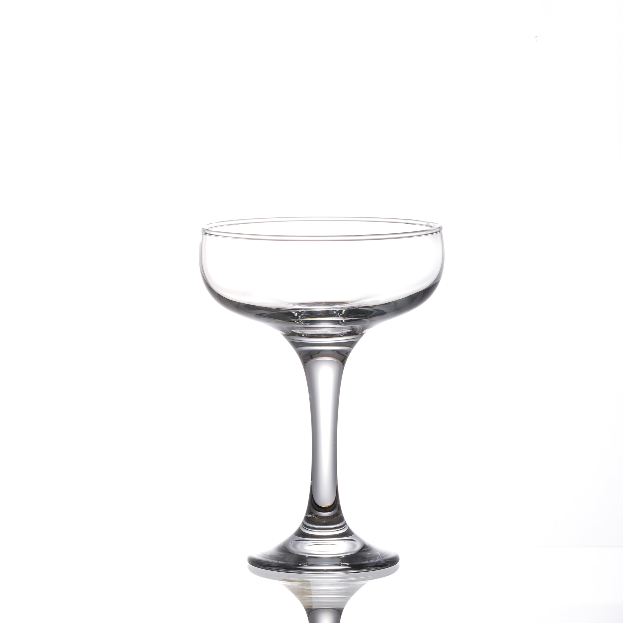 Copas de Cóctel (8 oz/235 ml). Copas de café espresso Martini, Margarita, Corte Elegante y Copa Champán, Cristalería larga (4)