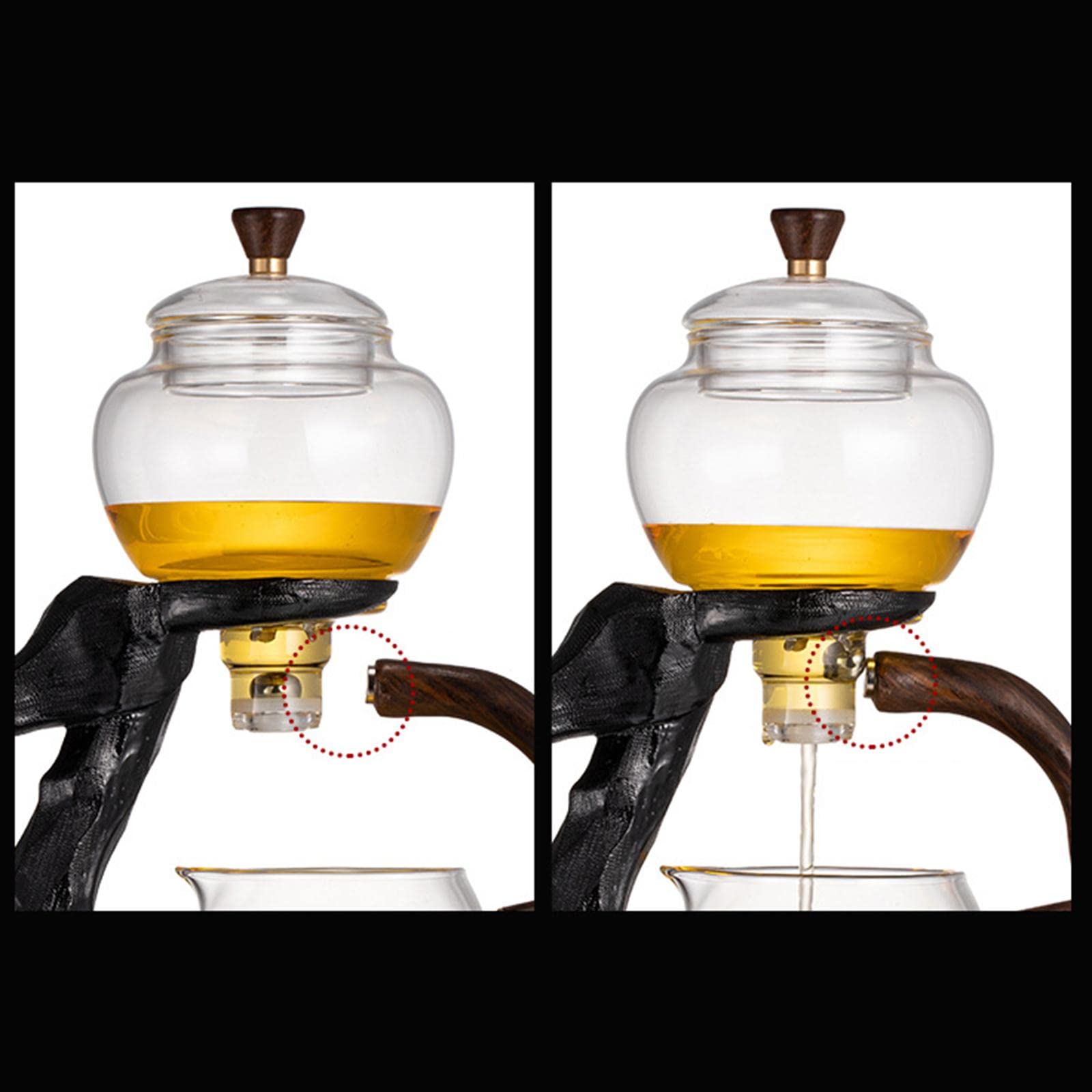 Set da tè automatico con infusore per tè e caffè per la casa