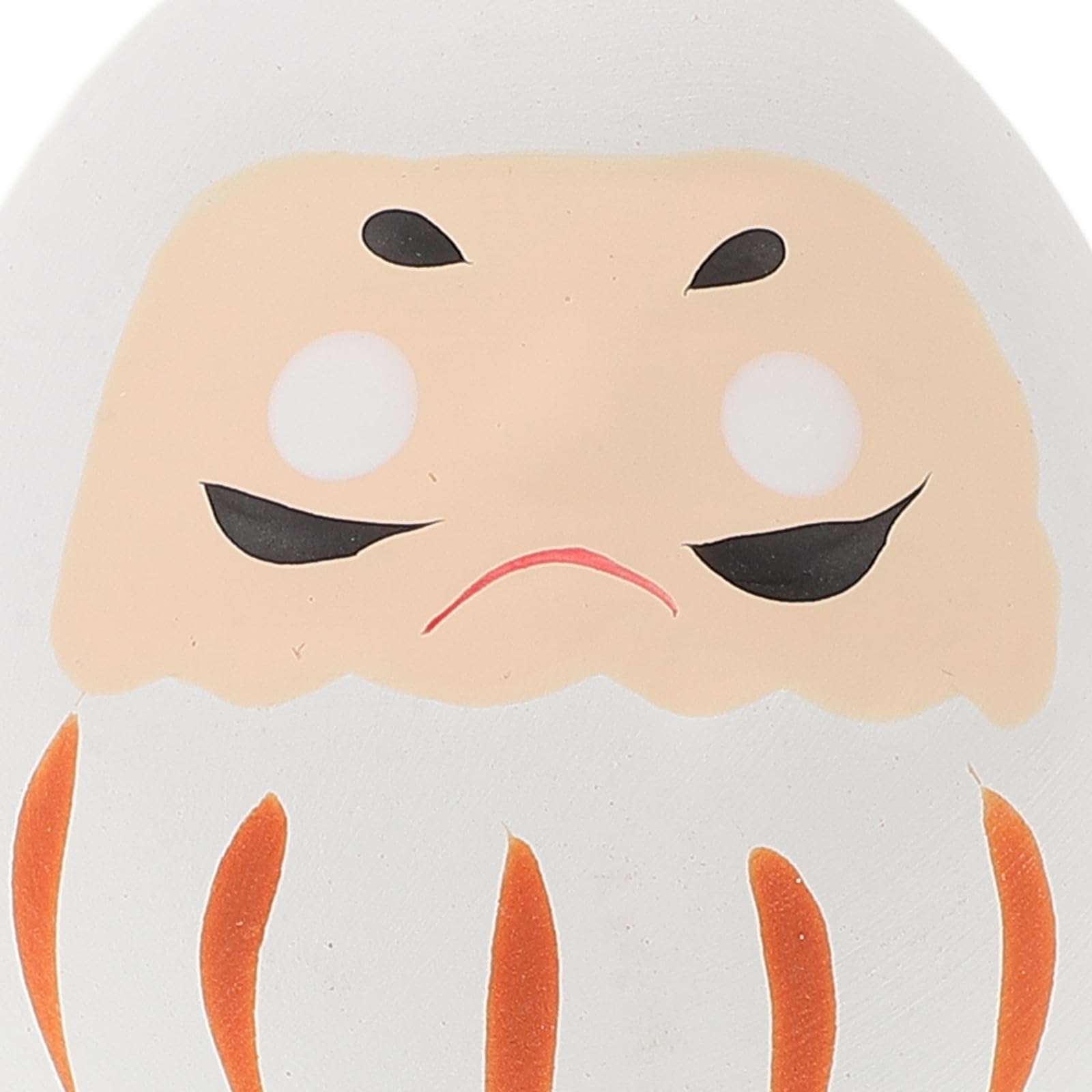 Figura de Cerámica Japonesa Tradicional Muñeco la Suerte Pequeño, Estatua Decorativa para Hogar, Oficina y Restaurante, Muñeca Tambaleante para Decoración de Mesa y Accesorios