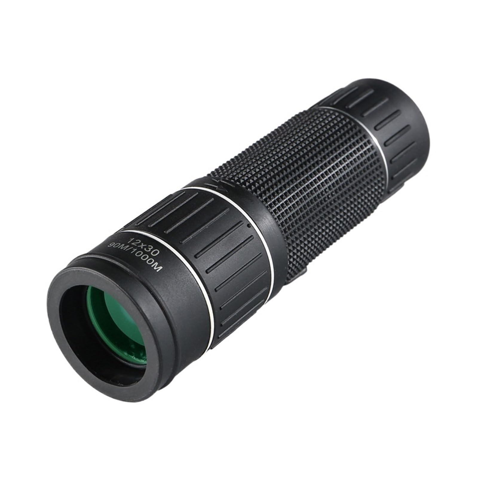 Telescopio de bolsillo 12x30 impermeable monocular portátil con óptica de enfoque nítido 8