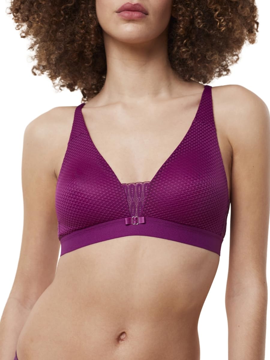 Triumph Women's Aura Spotlight Conscious N Bra, Violet, 38C