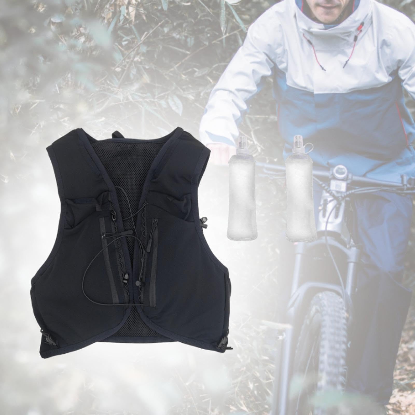 rockible Hydratation Vest Hydratation Pack d'eau Pack pour Les Hommes Femmes pour Le Jogging