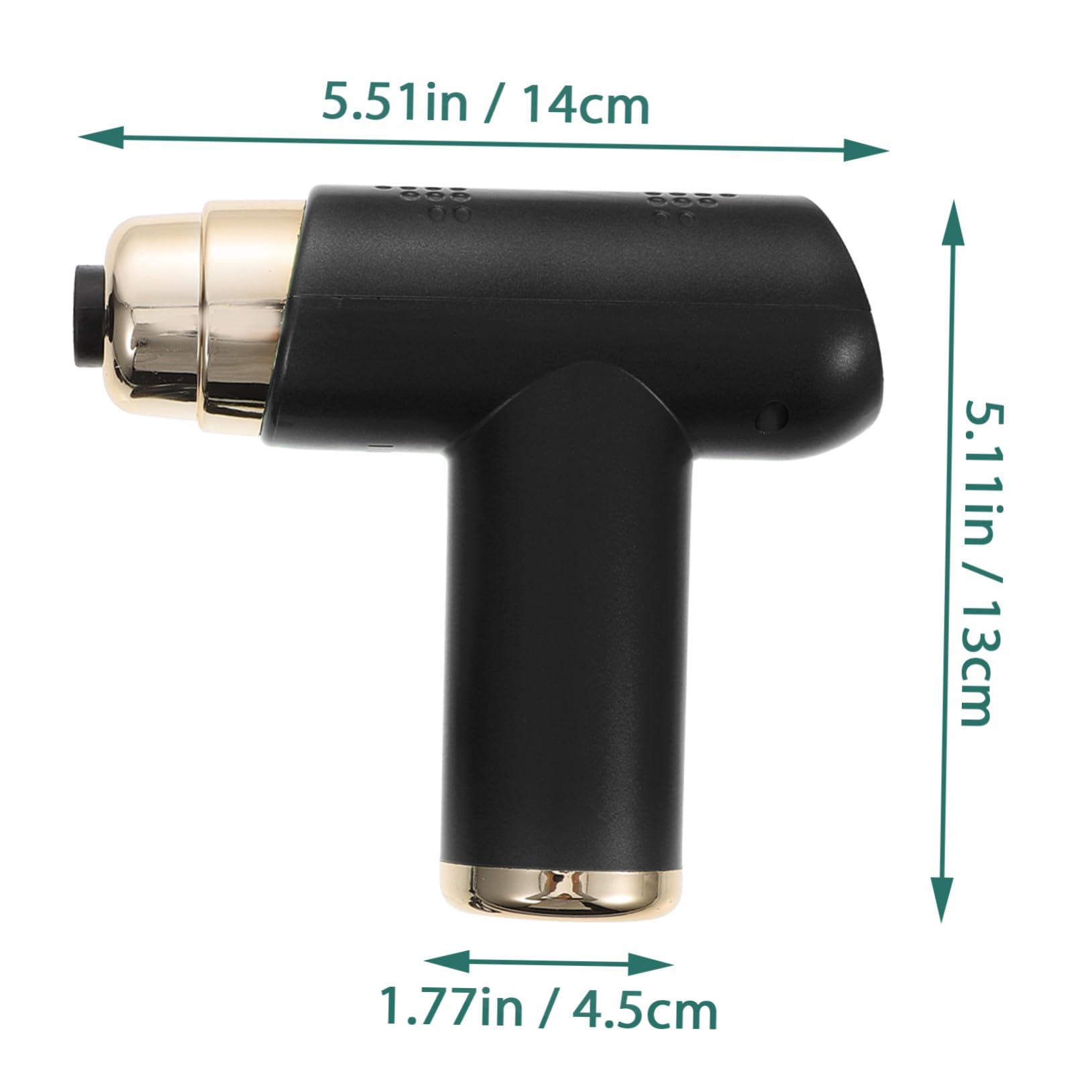 Masajeador Eléctrico Corporal Mini Ajustable Velocidades Portátil para Aliviar Muscular Casa y Oficina
