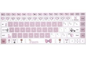 Super Cute Princess Keyboard Stickers for HP 2020 2019 2018 14" Laptop/Pavilion X360 14M Series