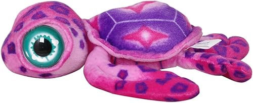 Miniatura 3 de Muñeco de peluche suave de tortuga marina con emulación de peluche, juguetes de peluche de tortuga y el mejor regalo para juguetes para bebés (azul,