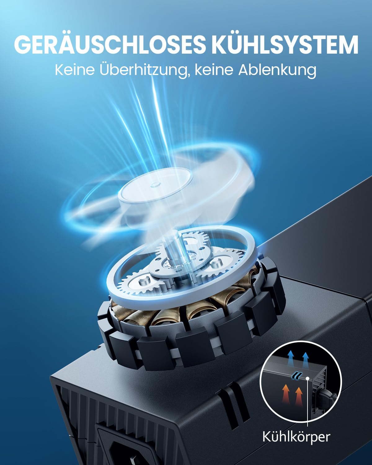 220W Netzteil Ladekabel für Xbox One Konsole, 100-240V AC Adapter Ersatz mit EU-Stecker, Stromversorgung für Xbox One Hauptkonsole, Leise Version Upgrade, Auto Voltage
