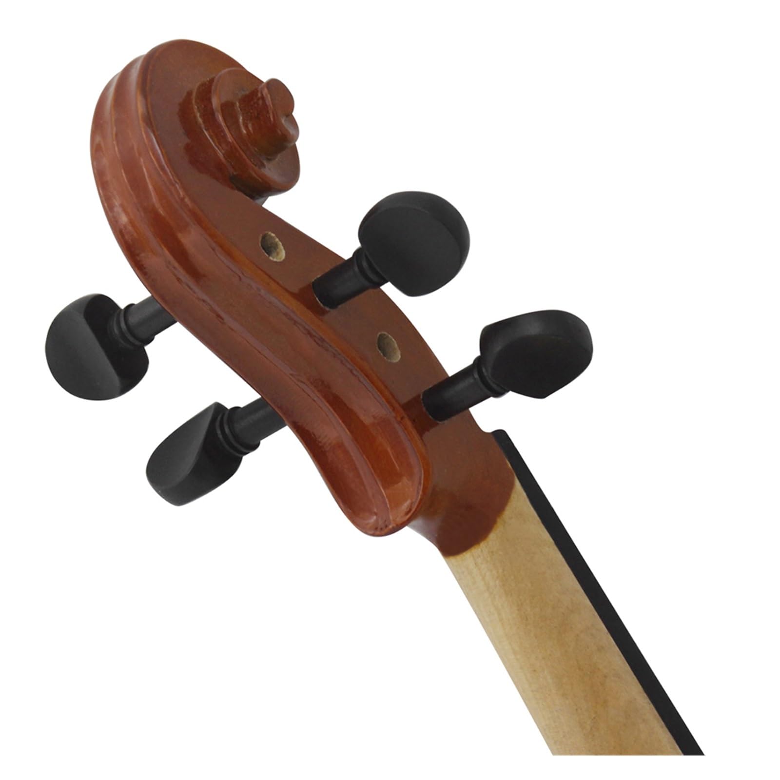 Violino 4/4 Violino Acustico in Legno Massello Violino Tiglio Violino Kit con Custodia Arco Strumento per Principianti