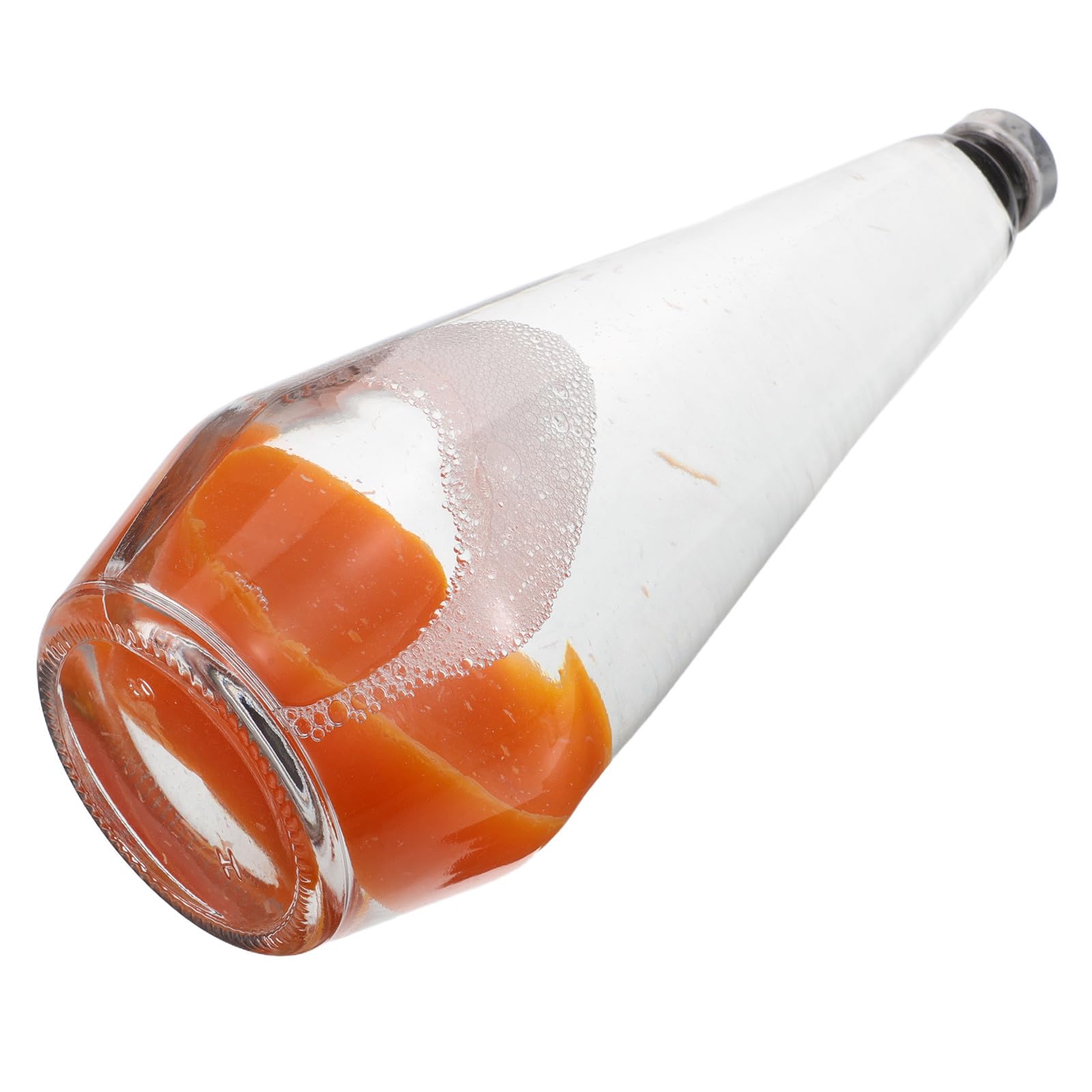 Tofficu Flacon de Cire Artisanale en Verre pour Lampe à Lave, Design Portable et Moderne, pour Décoration de Fête et Ambiance Polyvalente la Maison