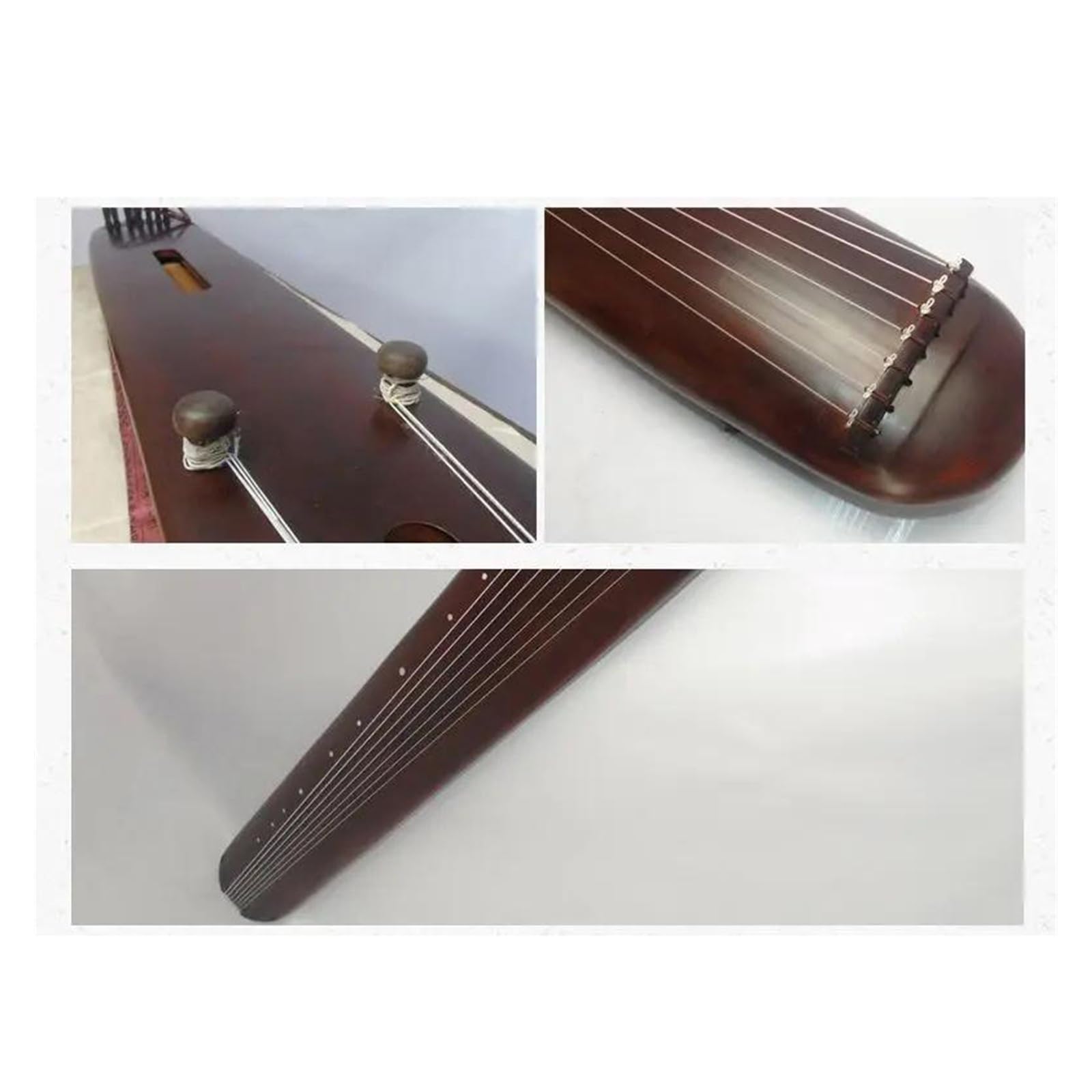 Guqin Guqin à 7 cordes fait main instrument traditionnel pour débutants et professionnels