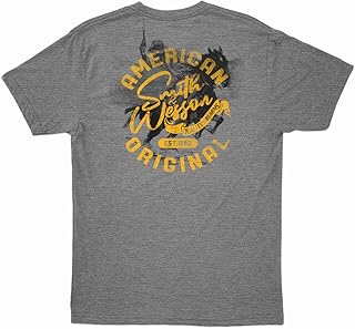 Smith & WessonÂ® American Original, Horseback Short Sleeve Premium Tee in Nickel Heather Multi