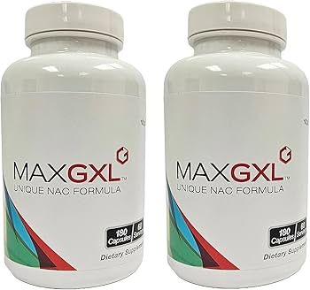 Amazon.com: Max GXL, Unique NAC Formula, 180 Vegetable Capsules