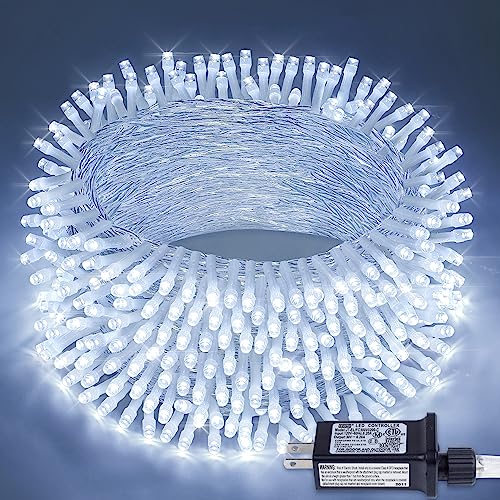 Luces Decorativas LED 98FT 200 LED Blanco Interior y Exterior