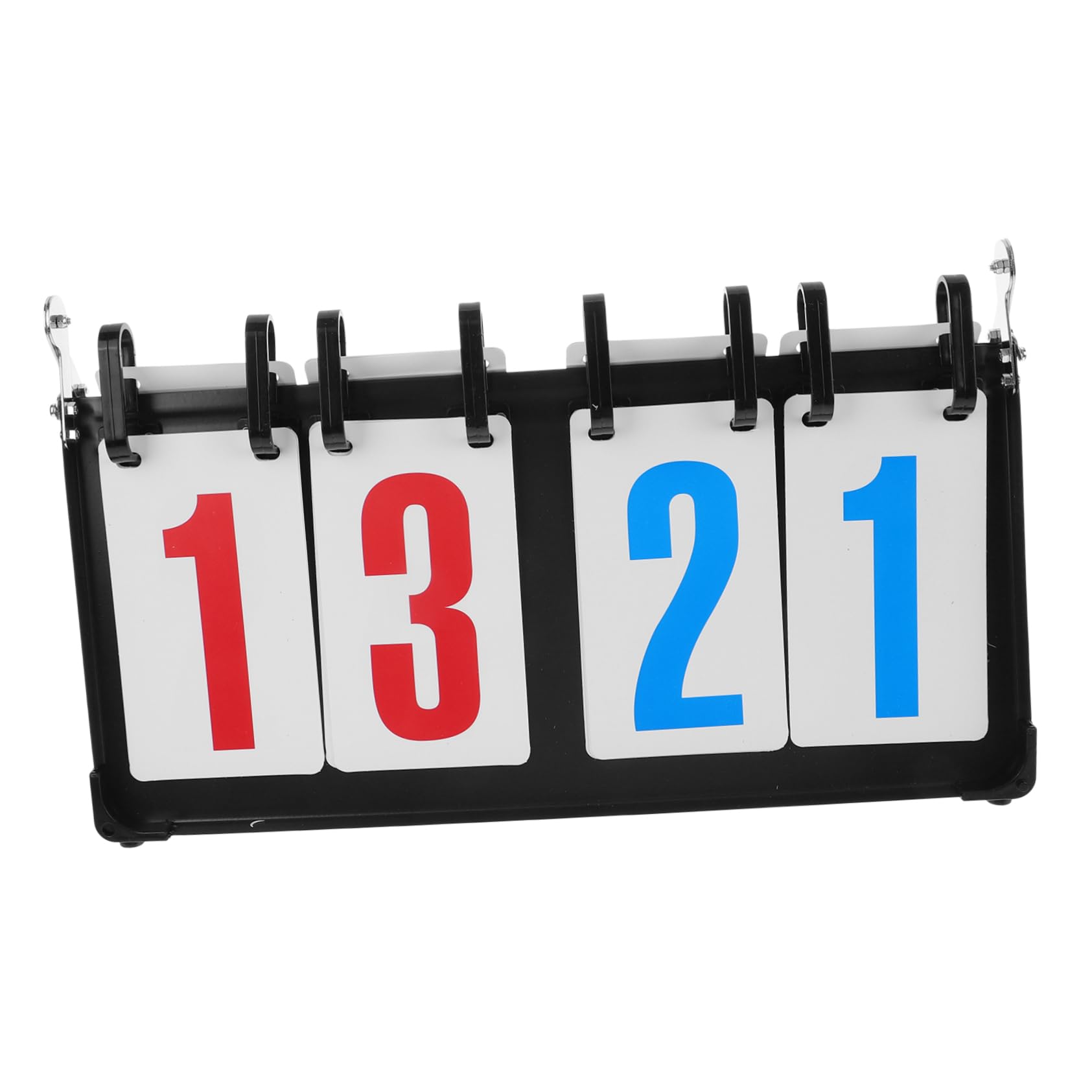 DECHOUS Portable Tabletop Scorekeeper Flip Scoreboard for Basketball Soccer Tennis More Durable Design for Easy Use Sports Events