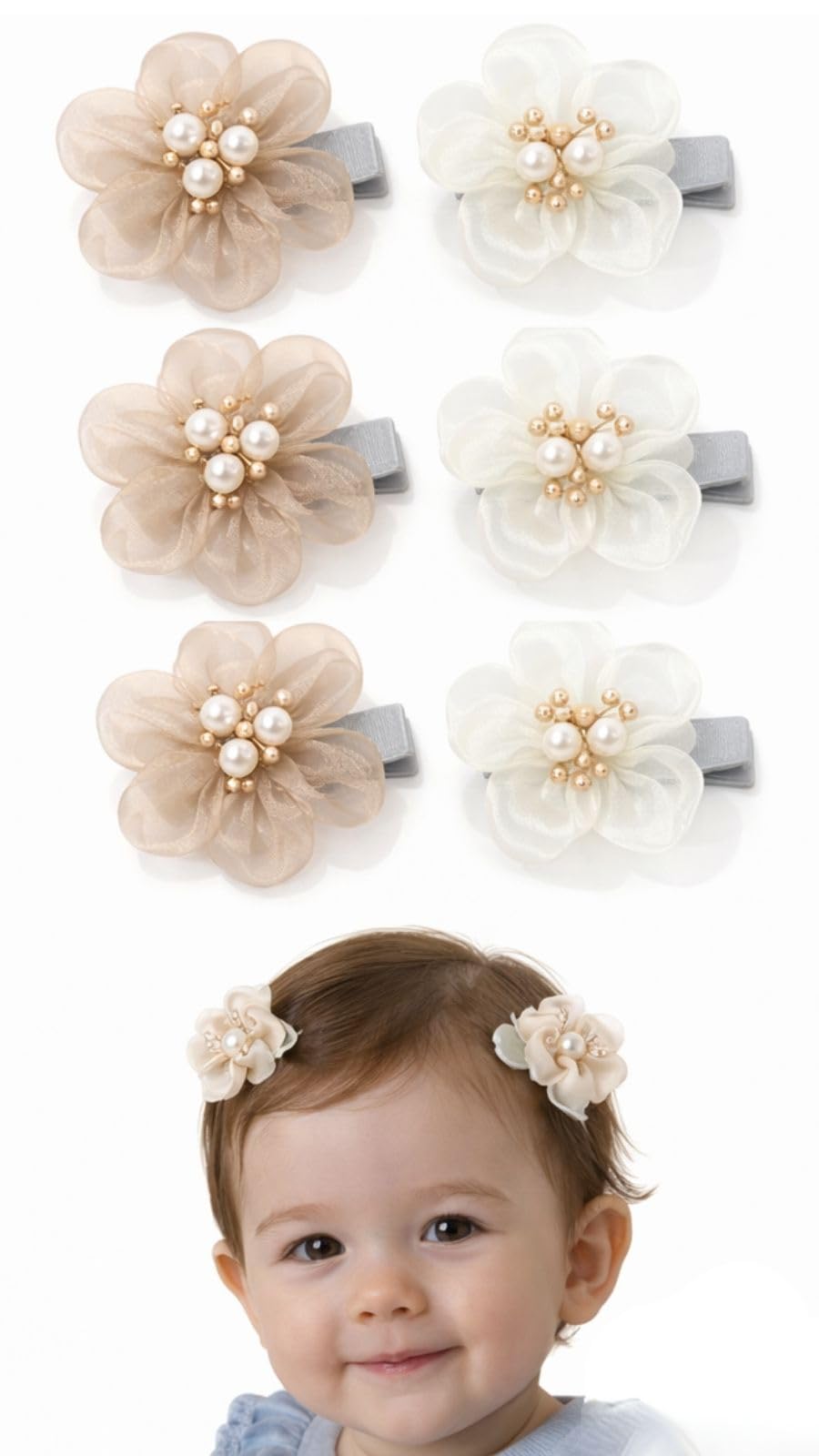 Amazon.co.jp: §Bg3 赤ちゃん ヘアピン ベビー ヘアクリップ 薄毛用