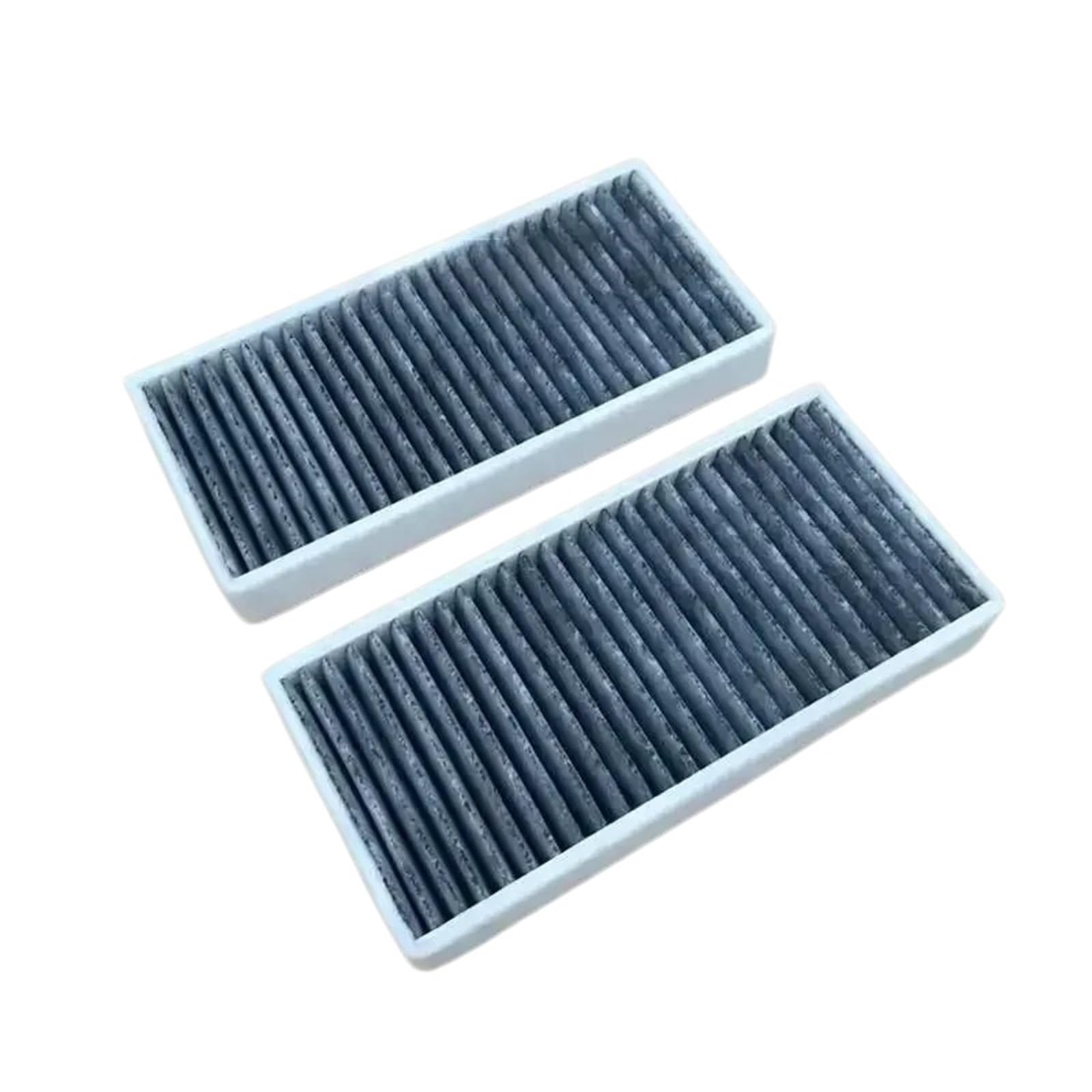 LUTFI Auto Filtro Aire 2 Piezas acondicionador de Cabina luz A2108300018 para W210 W220 E200 E220 CDI E240 E250 S280 S320 S350 Carbono