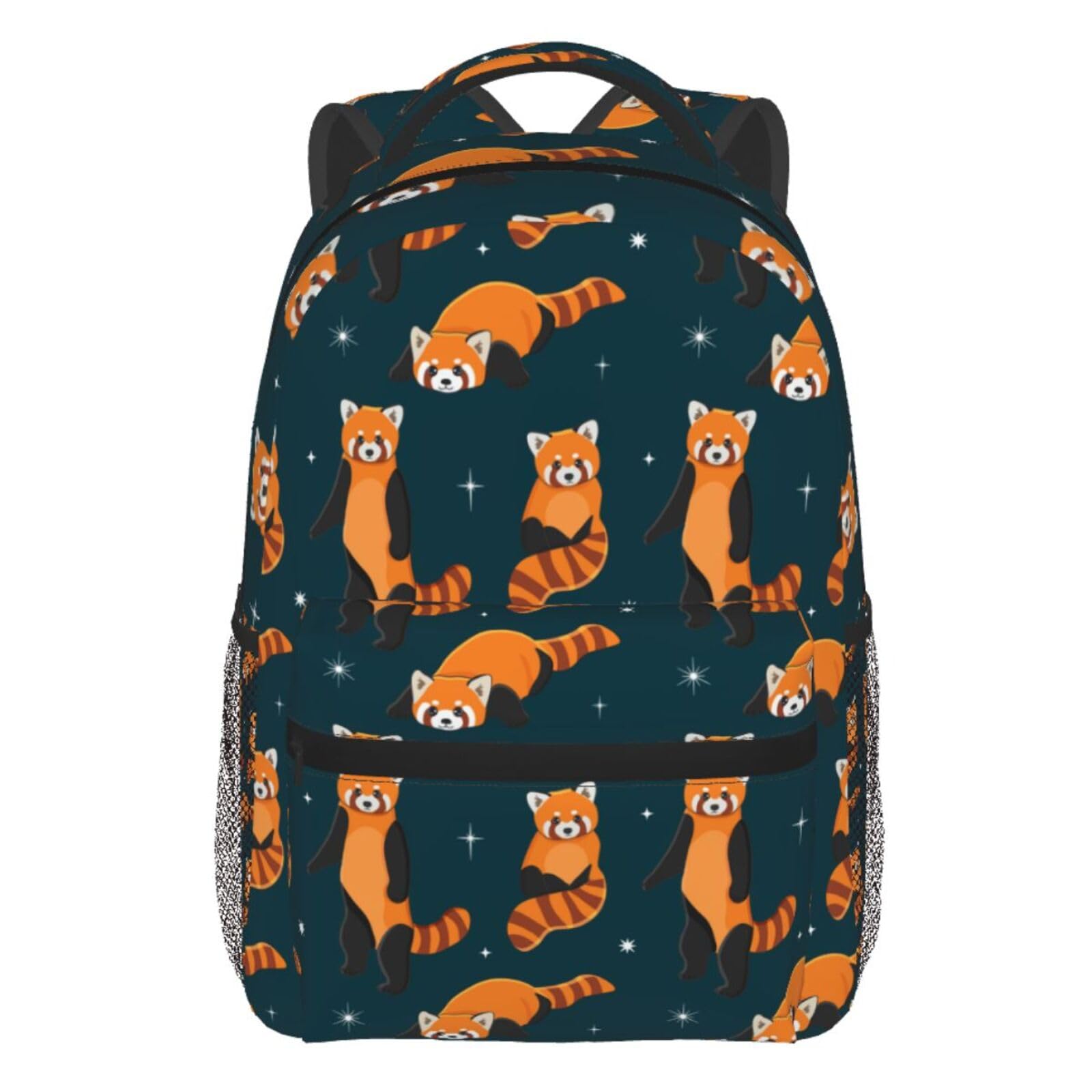 Wpamlrta Cute Red Panda Backpack For College School Large Laptop Bag Shoulder Bags Student Bookbag 17 Inch