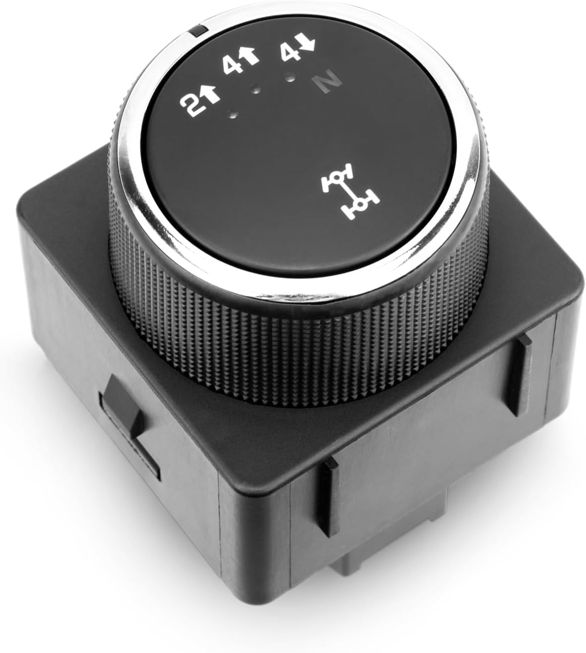 Condition photo showing New/Like New for 4wd wheel drive switch for 2008-2014 chevy silverado gmc sierra 1500 2500 3500, chevy suburban yukon xl 2500,4x4 selector switch knob control no auto for 15913725,20972859,20977289,25878426 2008-2014 4wd switch(w/o auto)