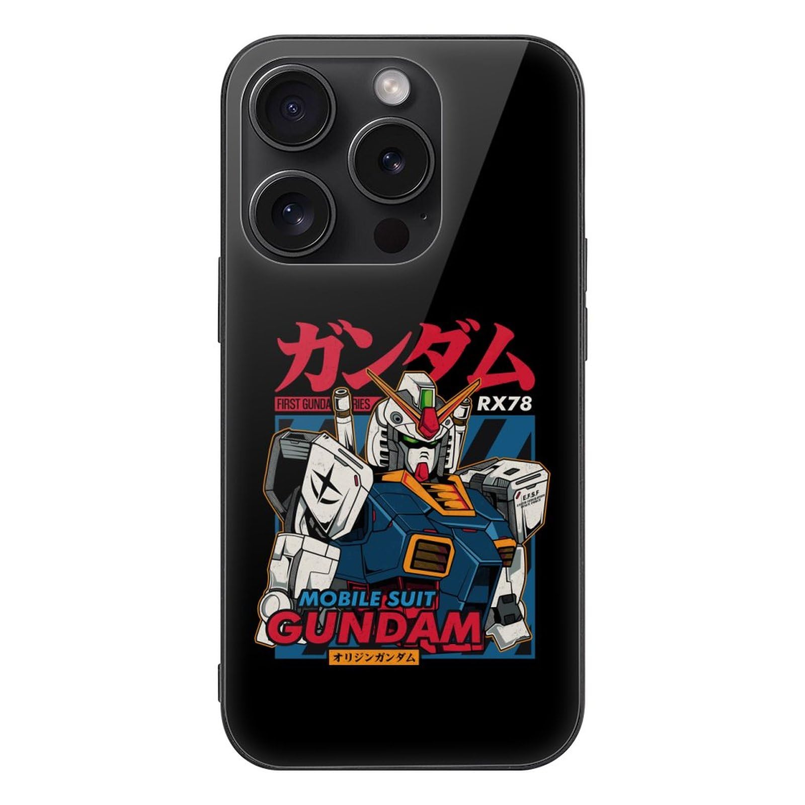 Amazon.co.jp: iPhone15Pro 用 ケース 機動戦士ガンダム RX-78-2 背面