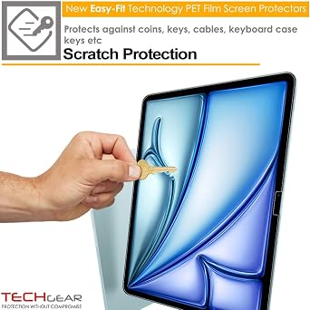 TECHGEAR [3 Pack] Screen Protectors for Apple iPad Air 13