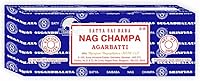 Vista 4 de Satya Sai Baba Nag Champa Agarbatti, 250 gramos de varillas de incienso enrolladas a mano de alta calidad para purificación, relajación