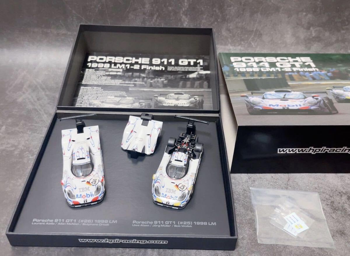 Amazon | hpi racing 1/43 ポルシェ 911 GT1 ルマン 1998#25 ＆ #26 2