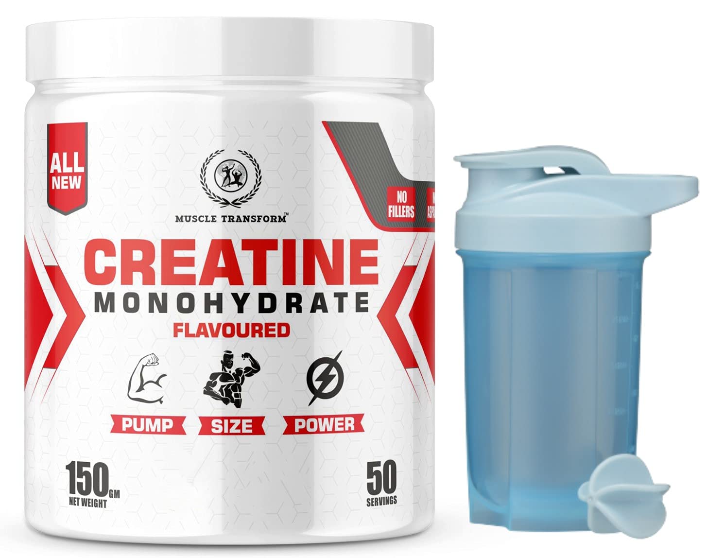 NUTRACEUTICAL- CREATINE POWDER [50 Servings] Free Shaker-image-8