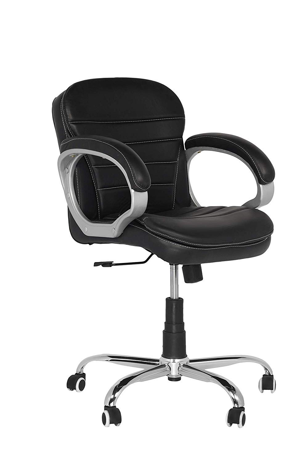 Mid Back Support Office Chair Amazon.in Home & Kitchen