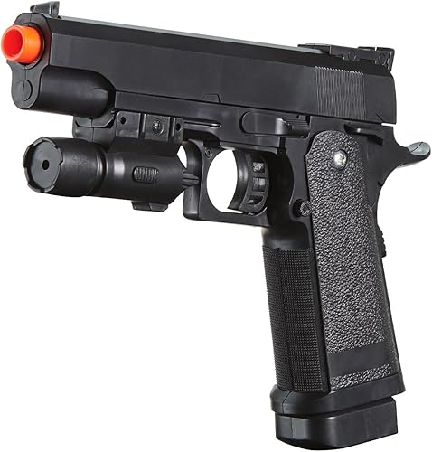 P2 Spring Powered Airsoft Pistola Plástico Ligero (Negro)