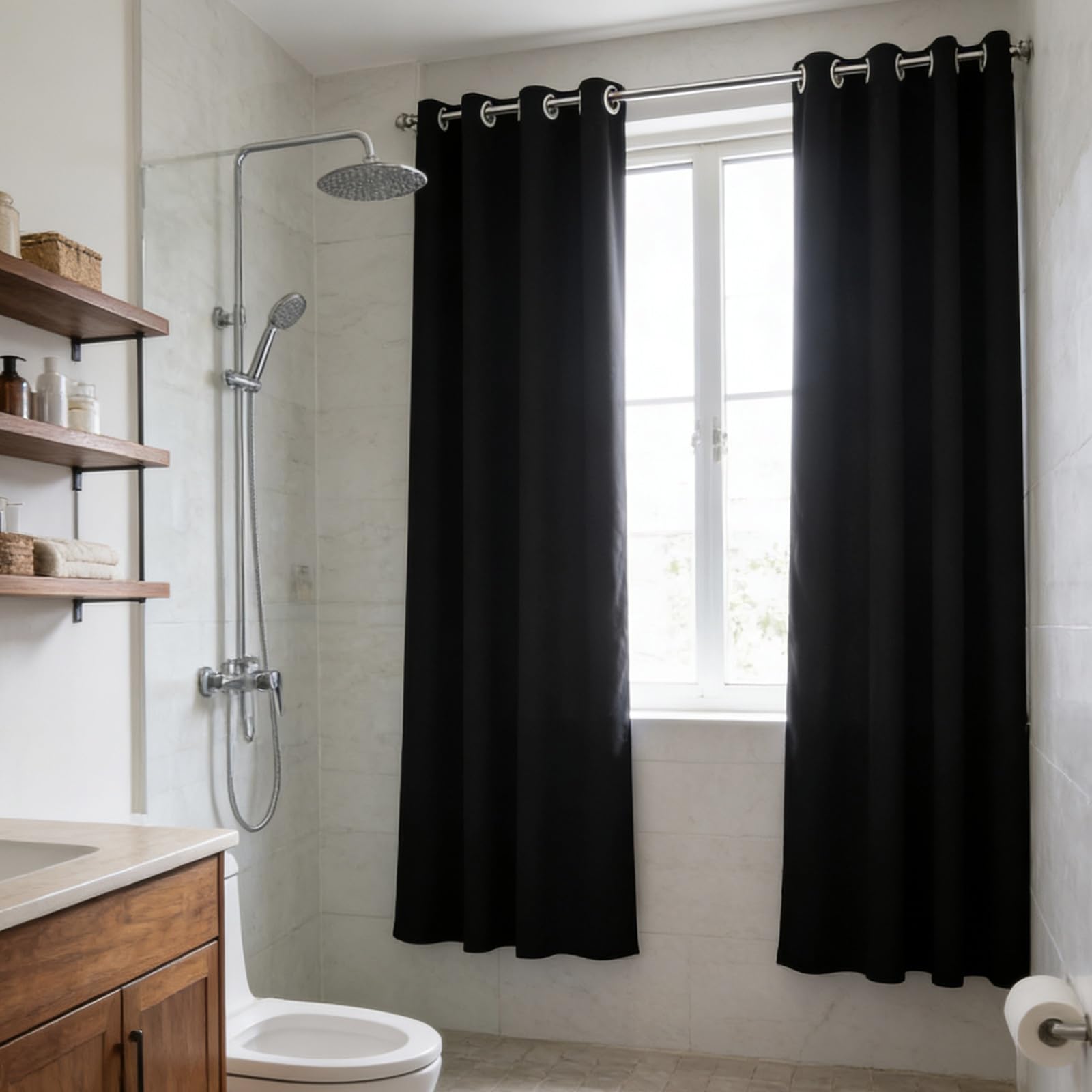 Rideau occultant anti froid et bruit pour bloquer la lumiere de la chambre