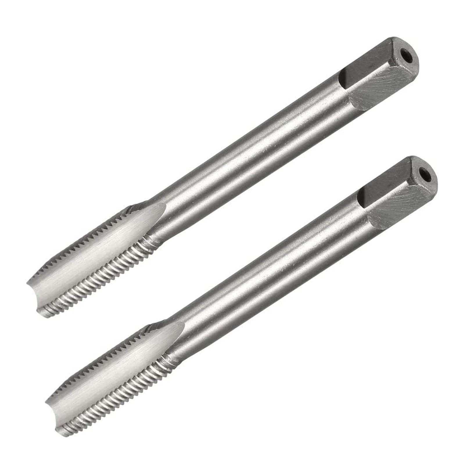 Ta-Vigor Top-Vigor 2Pcs M8 X 1Mm Straight Flute Tap With H2 Tolerance, High Speed Steel Uncoated Right Hand Thread Tap For Making New Thread And Repairing Damaged Threads